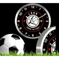Horloge Murale 35 cm Aluminium Lens-Terre-de-Foot 
