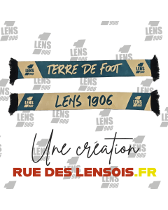 ÉCHARPE DE SUPPORTER SATIN EN OR